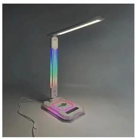 LED RGB érintős, tölthető asztali lámpa, állítható fényerő, 7,5W, 2700-5300K, fe