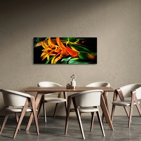 Narancssárga csokor képe (120x50 cm)