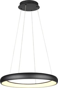 TRIO 349617532 CARDONA Modern Led Függesztett Lámpa Fekete LED IP20