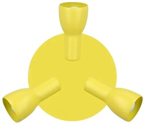 Spotlámpa PICARDO 3xE14/40W/230V sárga