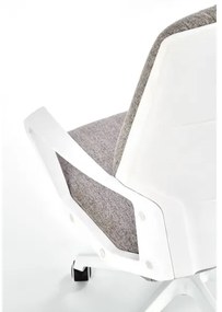 Irodai szék LONA fehér/világosszürke