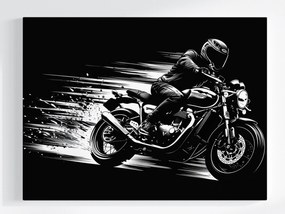 Poszter Dinamikus Motorkerékpár Sebesség Grafika Motor 80x60