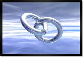 Poszterek keretben 60x40 Nőnap Ajándék Love