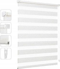 Roló Fehér Melange Barna Cérnával Éjjel-nappal Sekey 65 x 130 CM