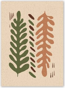 Boho Virág Modern Poszter A1 59,4x84cm #Z38