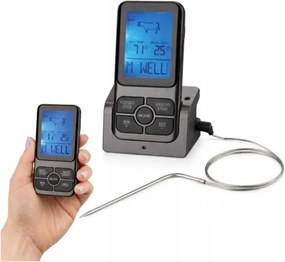 Vezeték Nélküli Hőmérő Otthoni Konyhai Grill Hús Szonda Akkumulátor