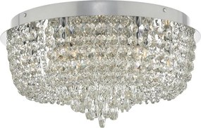 Dar lighting glamour kristály mennyezeti lámpa eitan csiszolt króm dareit5008