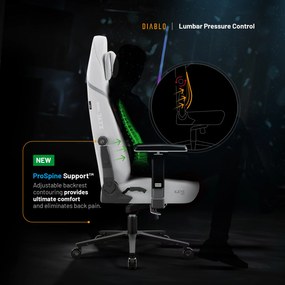 Fehér Gamer Szék Diablo X.Eye Prime Ghosted White