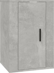 vidaXL betonszürke fali TV-szekrény 40x34,5x60 cm