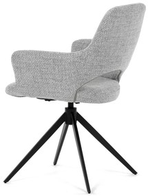 Elegáns Forgó Étkezőszék Szürke. 360°-ban forgatható.