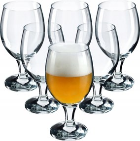 Söröskorsó Pohár 400ml Üvegpohár Szett 6 db-os Ajándék Szett