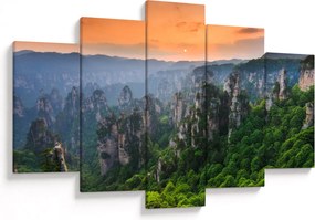 Kép - Zhangjiajie Nemzeti Erdei Park (150x105 cm)