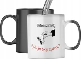 Mágikus Bögre Sakkozóknak Színváltós Nyomtatott Fotóval