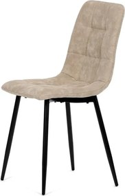 Jídelní židle, béžová, látka vintage, CT-281 CRM3