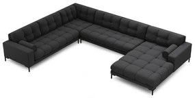 Sötétszürke sarokkanapé (bal oldali) Bali – Cosmopolitan Design