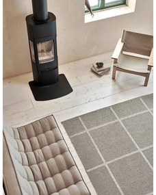 Bézs kültéri-beltéri futószőnyeg 70x150 cm Ada Dark Linen – Pappelina