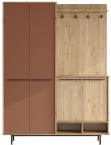 Előszobafal  Opuntia 1 (tölgy + tégla) . 1102435