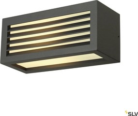 SLV 232495 BOX Modern Kültéri Fali Lámpa Antracit E27 IP54