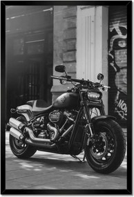 Poszterek keretben 40x60 Harley Davidson Motorkerékpár