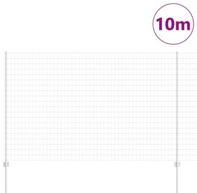 Kerti Kerítés Készlet 2 Darab Galvanizált Acél 10 x 1,5 m Tartós