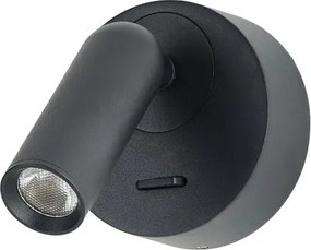 Fali Lámpa Fekete Lugano AZZARDO-5628