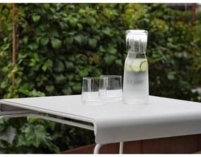 Fehér fém étkezőasztal 58x75 cm A-Café – Zone