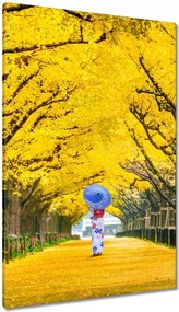 Vászonkép 80x120 Japán kimonó Ősz