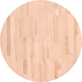 vidaXL tömör bükkfa kerek asztallap Ø70 x 2,5 cm