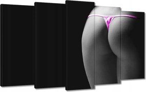 Vászonkép 100x60 Rózsaszín tanga