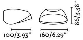 FARO 71197 - LED Fali lámpa NUM 1xLED/7W/230V