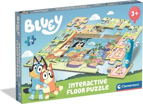 Bluey Playtime interaktív 24 db-os puzzle Clementoni