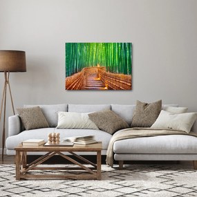 Kép - Japán bambusz erdő (70x50 cm)