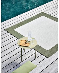 Zöld-krémszínű kültéri-beltéri szőnyeg 70x120 cm Ilda Pine – Pappelina