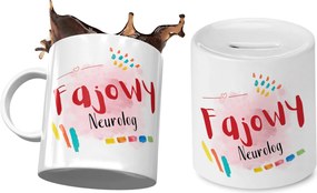 Neurológusnak Bögre Ajándék persely szett fényképes nyomtatással