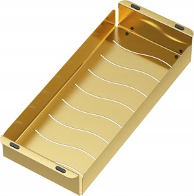 Gránit acél mosogató kosár Gold Pvd csepegtető