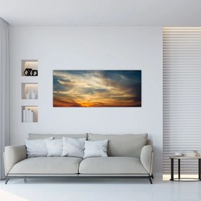 Naplemente képe (120x50 cm)