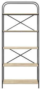Könyvespolc sonoma tölgy 80 x 30 x 183 cm Faanyag