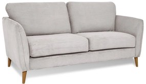 Világosszürke kordbársony kanapé 170 cm Paris – Scandic