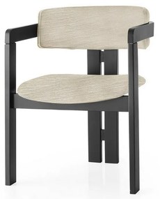 CO Light Grey and Black étkezőszék