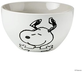 PEANUTS tálka szürke-fehér, Snoopy 600 ml