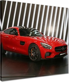 Vászonkép 40x40 Piros Mercedes Amg