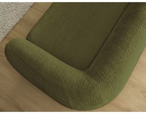 Zöld zsenília kinyitható kanapé 228 cm Neyo – Bobochic Paris