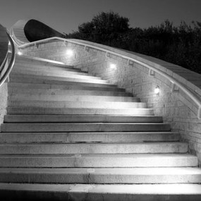 LED Kültéri fali lámpa LED/3W/230V 4000K IP65 fekete