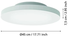 LED okos mennyezeti lámpa 22 W TURCONA-Z – EGLO