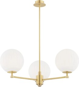 ARGON 6307 PALOMA Glamour Csillár Opál szőnyeg, Csiszolt sárgaréz E14 IP20