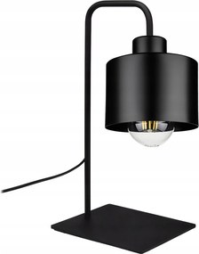 Asztali lámpa Éjjeli Led asztali lámpa Fekete Modern E27 íróasztali lámpa