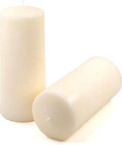 Paraffin gyertya 25 cm 4 db készlet kérm szín