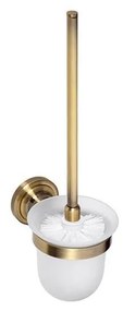WC-kefe 11x37,5 cm bronzszínű