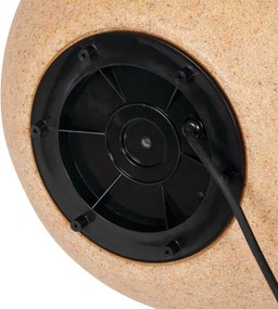 Kanlux 45935 - Kültéri lámpa STONO 1xE27/20W/230V Ø 30 cm IP65 bézs