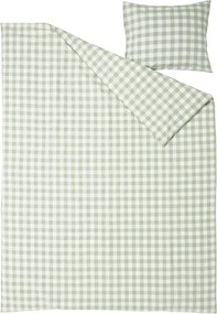 Pamut ágynemű GREEN CUBIS zöld, 100% pamut Ágyneműhuzat mérete: 70 x 80 cm | 140 x 200 cm